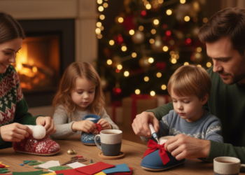 Faça você mesmo um chinelo de pantufa para dar de presente de natal