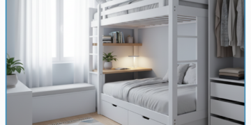 Dicas de como organizar o quarto pequeno e mantê-lo em ordem