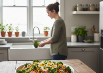 A maneira correta de lavar o brócolis e fazer a salada mais nutritiva e barata