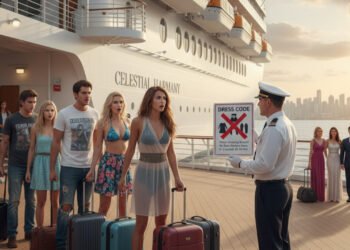 Empresa de cruzeiros atualizou lista de proibições de determinadas peças de roupa