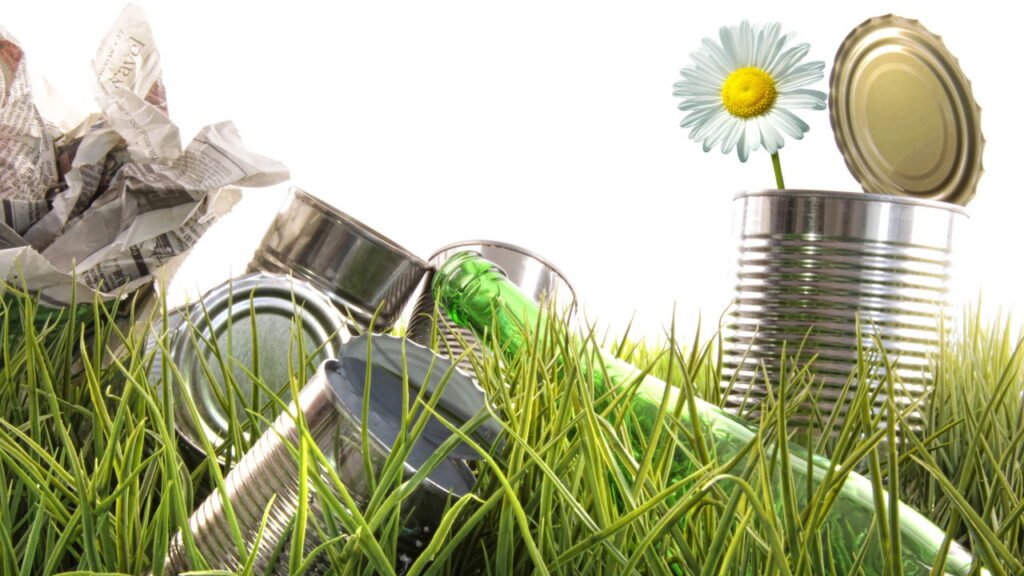 Como montar uma horta charmosa utilizando latas recicladas