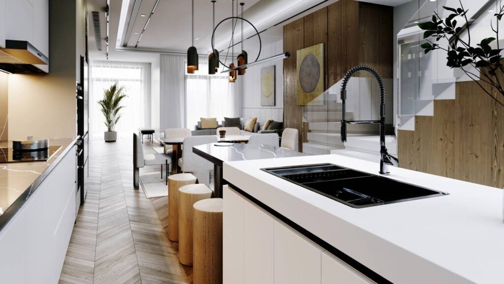 O detalhe que fez essa cozinha minúscula parecer duas vezes maior