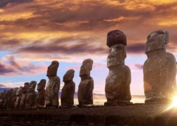 Cientistas revelam como as “cabeças gigantes” chegaram à Ilha de Páscoa