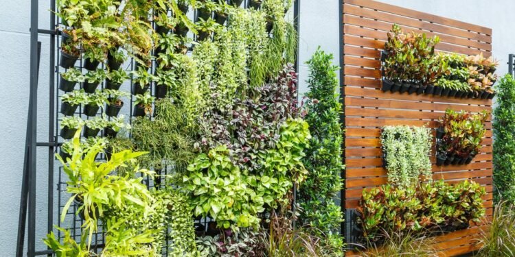Como criar um jardim vertical com pouco espaço e muito estilo