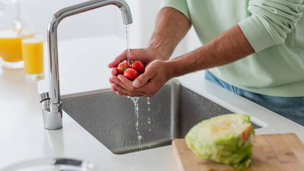 Garanta uma limpeza completa das frutas e verduras com esses 3 ingredientes