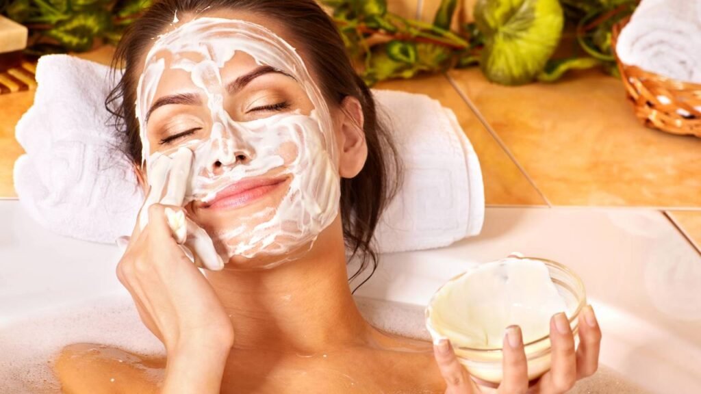 Máscara facial natural com ingredientes que você tem na cozinha
