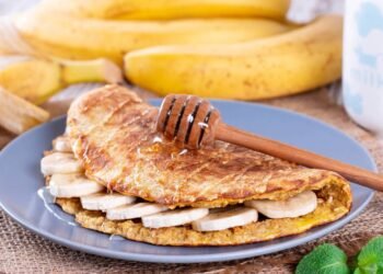A melhor panqueca de banana e aveia para saciar com saúde e sabor