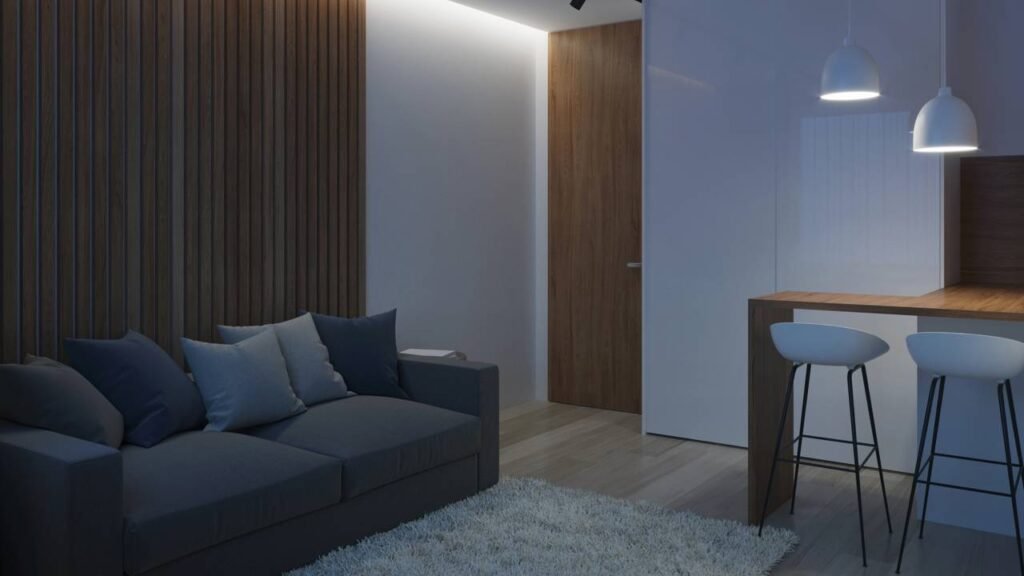 Essa técnica deixou minha sala pequena com cara de casa de revista