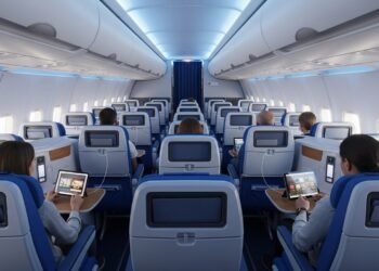 Companhia aérea vai cobrar para reclinar o assento na classe econômica