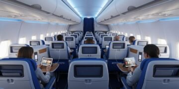 Companhia aérea vai cobrar para reclinar o assento na classe econômica