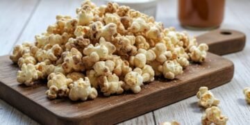 Como fazer pipoca caramelizada com leite ninho que derrete na boca