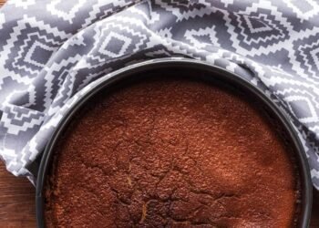 Bolo de chocolate simples no liquidificador