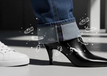 6 sapatos que combinam perfeitamente com jeans dobrado