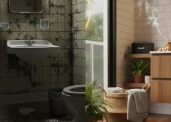 Transforme seu banheiro em um espaço de paz e autocuidado