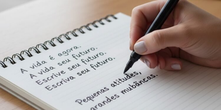 Espaçamento entre palavras pode revelar traços de independência, equilíbrio emocional e necessidade de tempo interior