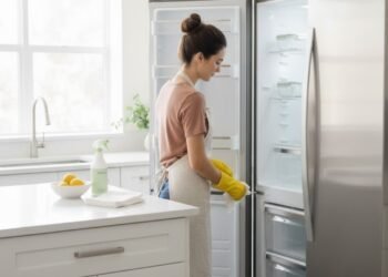 Como limpar o interior da geladeira de forma fácil e rápida