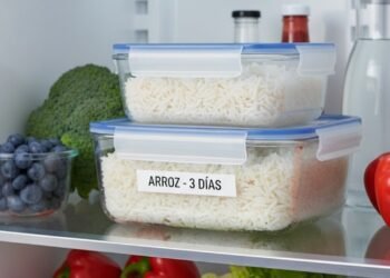 Você não deve guardar arroz cozido para o dia seguinte