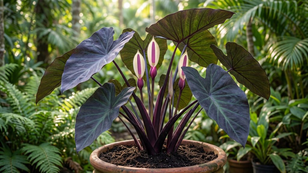 Depois que plantei essa folhagem roxa minha varanda nunca mais passou despercebida