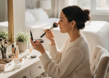 7 opções de pó compacto para mulheres de 40+ manterem o rosto fresco