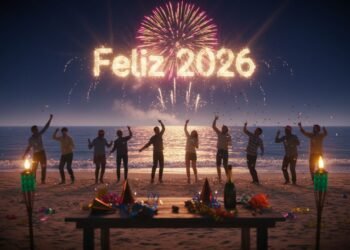 As 3 praias mais desejadas do Brasil para o Réveillon 2025