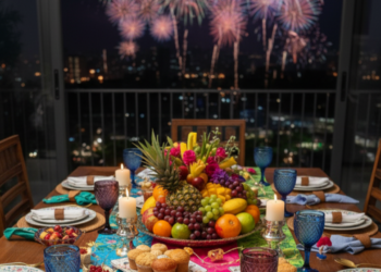 Essa é a nova tendência de decorar a mesa que está em alta para este fim de ano