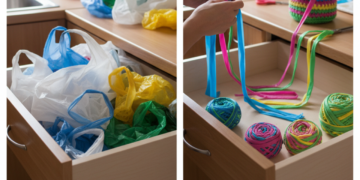 Não jogue fora as sacolas plásticas, aprenda a fazer fios para tricô