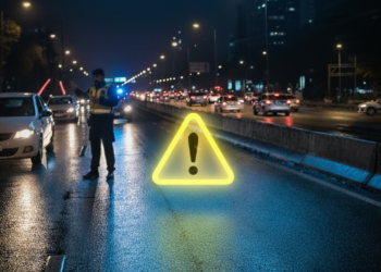 Lei sobre faróis entrou em vigor em novembro e motoristas que não cumprirem a lei estarão sujeitos a multas de 250 por infração