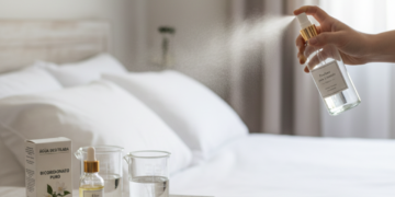 Como preparar um perfume para lençóis que fará sua cama parecer uma cama de hotel