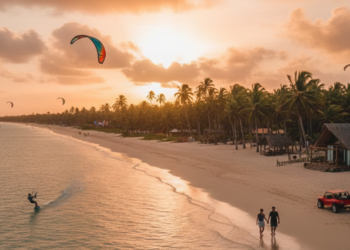 Esse paraíso escondido entre Jericoacoara e Fortaleza, é ideal para quem busca um refúgio à beira-mar