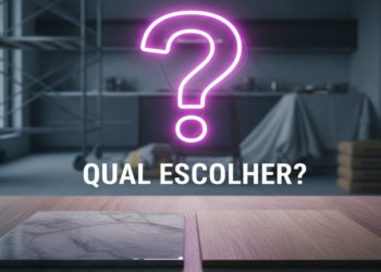 Está em dúvida entre piso cerâmico e vinílico? Veja uma comparação completa