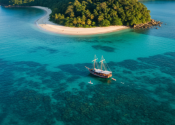 O paraíso existe e fica aqui no Brasil, a praia de águas turquesa que parece saída das Maldivas