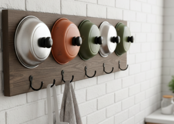 Recicle as tampas de panelas e frigideiras que você não usa mais com uma das ideias de reciclagem fofa