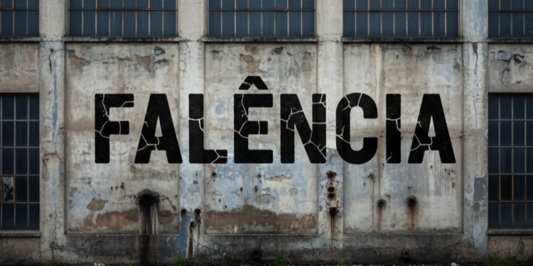 Falência à pior fase da história das empresas