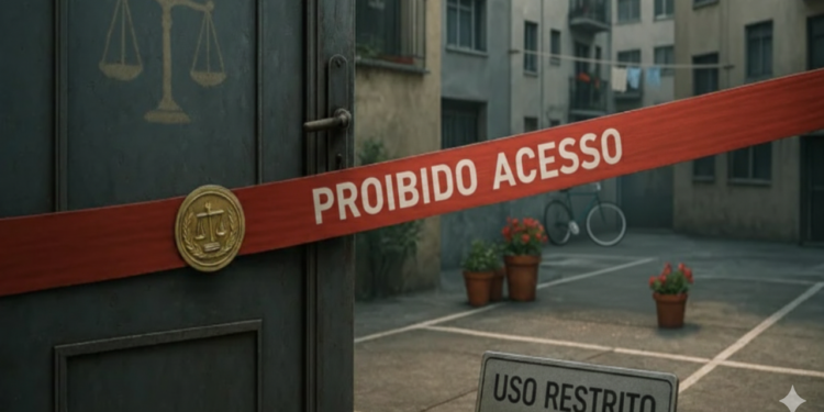 Vizinhos abrem porta sem autorização e Justiça exige devolução da área comum do prédio (Imagem ilustrativa)