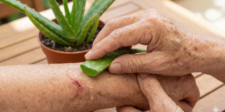 A plantinha que está renovando peles maduras sem esforço