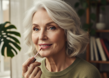 Aos 60 anos, esqueça esses batons se você quer disfarçar rugas ao redor da boca