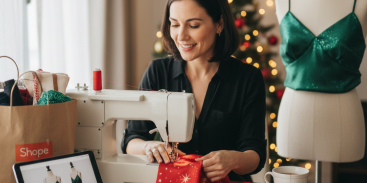 O look feito à mão que deixa seu Natal ainda mais especial