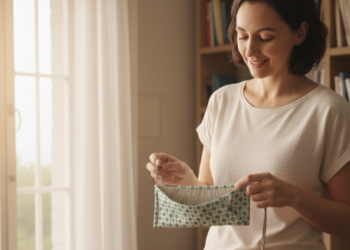 Faça você mesmo um estojo para óculos de sol em casa