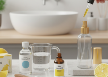 Com os ingredientes simples, você pode criar um perfume caseiro para eliminar o cheiro de mofo do seu banheiro