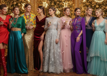 Tendência de escolher a roupa de Natal com base no signo ganha força: cores e estilos guiados pelo zodíaco prometem visual mais alinhado à energia de cada pessoa