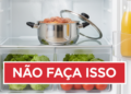 Pare agora mesmo de guardar comida em uma panela na geladeira, especialista explica os riscos