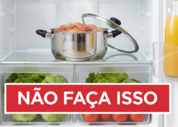 Pare agora mesmo de guardar comida em uma panela na geladeira, especialista explica os riscos