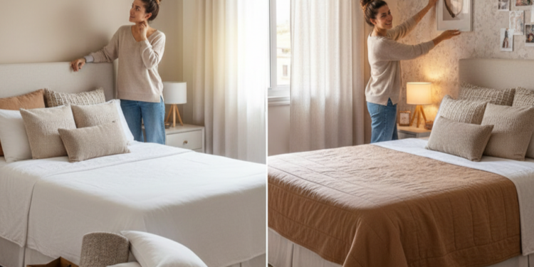 A mudança simples que deixa seu quarto mais aconchegante