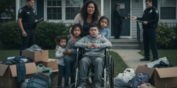 O tribunal confirma o despejo e multa de uma mãe e seus quatro filhos, um deles com deficiência, mesmo pagando aluguel a uma pessoa que alegava ser a proprietária