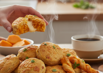 O melhor biscoito de queijo com batata-doce que você vai provar