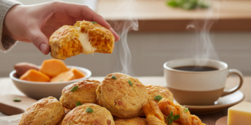 O melhor biscoito de queijo com batata-doce que você vai provar