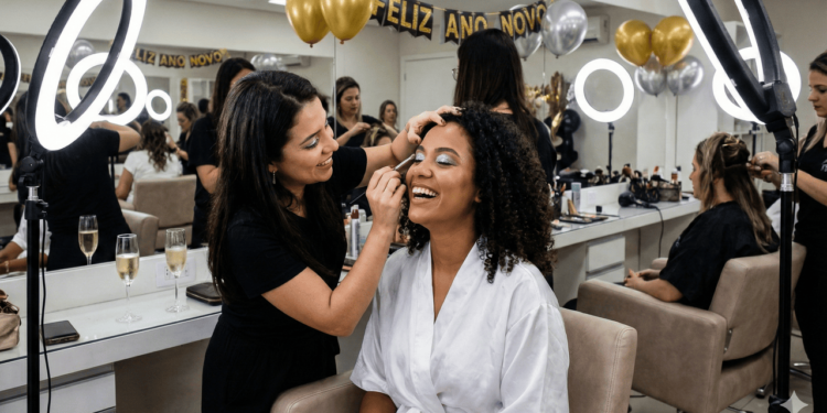 O uso de iluminadores líquidos ou em creme é a principal tendência para criar uma pele viçosa nas festas