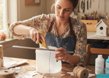 Recicle a embalagem do amaciante de roupas e transforme-a nesta linda ideia