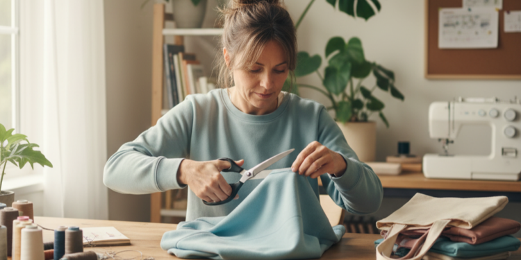 Uma camiseta esquecida pode se tornar sua nova bolsa favorita