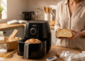 Crocante por fora, macio por dentro: método rápido para assar pão na air fryer